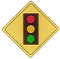 traffic signal ahead: traffic light