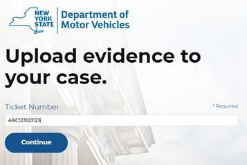 upload case evidence