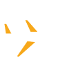 Airplane with yellow wings and white clouds